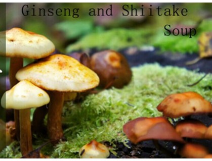 Ginseng and Shiitake Soup